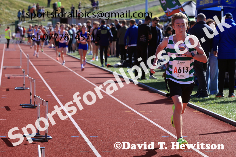 Mens Under-18s, 2026 Northern Mens 6 and Womens 4 Stage and Youngsters Relays, Silksworth, Sunderland. Photo: David T. Hewitson/Sports for All Pics